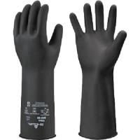 ショーワ　耐薬品手袋　Ｎｏ８９０　フッ素ゴム製化学防護手袋　ＸＬサイズ　ブラック　黒　　NO890-XL BK　407-5291 | Fukudakk.Net