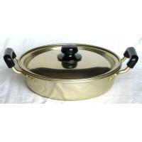鍋 両手鍋 アカオしゅう酸実用鍋 浅型24ｃｍ 9-0040-0804 | 料理道具のフクジネット