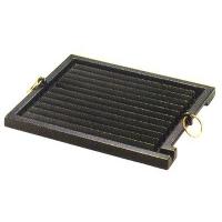 鉄鋳物 角グリルパン 大  1-0110-0901 | 料理道具のフクジネット