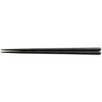箸 エコ箸 ＰＢＴ樹脂箸 木目六角箸 黒 22ｃｍ 1膳単位 日本製 f7-1056-14 | 料理道具のフクジネット