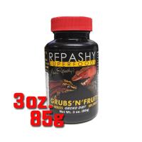 クレステッドゲッコー グラブス&amp;フルーツ 3oz/85g 昆虫パウダー入り レパシー (REPASHY) | 福桃ランド