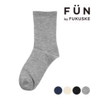 fukuske FUN(フクスケファン) ： comfortable socks 無地 ソックス クルー丈 口ゴムなし(3362-50M) 婦人 女性 レディースフクスケ fukuske 福助 公式 | 福助公式オンラインストア
