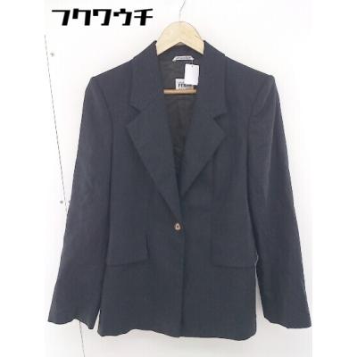 ★GIANFRANCO FERRE STUDIO★イタリア製パンツスーツ（濃紺） 1141498678094-1.jpg