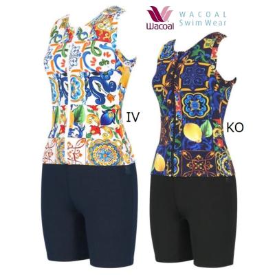 ワコール　wacoal スイムウェア　水着　13号　L L 新品未使用品 WACOAL ワコールスイムウェア セパレート水着 3分丈 SWS732