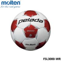 モルテン F5L3000-WR ペレーダ3000 5号 検定球 ホワイト×メタリックレッド サッカーボール 15p | フルショット Yahoo!店