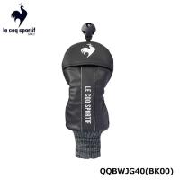 ルコック QQBWJG40 ユーティリティ用 ヘッドカバー ブラック le coq sportif GOLF BK00 HEAD COVER 37p 2023 即納 | フルショット Yahoo!店