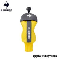 ルコック QQBWJG40 ユーティリティ用 ヘッドカバー イエロー le coq sportif GOLF YL00 HEAD COVER 37p 2023 即納 | フルショット Yahoo!店