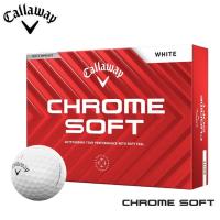 キャロウェイ クロムソフト  ボール 1ダース（12球入り） ホワイト 2024 CHROM SOFT Callaway 10p | フルショット Yahoo!店