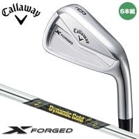 キャロウェイ X フォージド アイアン 6本組（#5〜9、PW）　シャフト：ダイナミックゴールド MID115 スチール 日本正規品 Callaway X FORGED 2024 20p | フルショット Yahoo!店