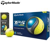 【2024モデル】テーラーメイド TP5 イエロー ゴルフボール 1ダース（12球入り）日本正規品 TaylorMade 10p | フルショット Yahoo!店