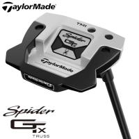 テーラーメイド スパイダー GTX デューンシルバー トラスヒール パター 日本正規品 TaylorMade Spider GTX TRUSS D-SILVER TM1 2023 | フルショット Yahoo!店