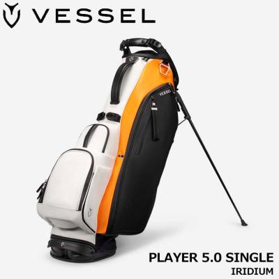 VESSEL（スポーツ） ゴルフ用バッグ（色：オレンジ系）｜ゴルフ