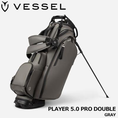 VESSEL（スポーツ） ゴルフ用バッグ（色：グレー系）｜ゴルフ