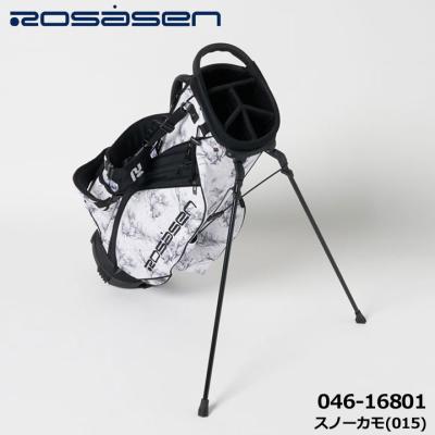 ロサーセン　キャディバッグ 白・黒 Rosasen キャディバッグ｜ゴルフ用バッグ｜ゴルフ｜スポーツ おすすめ