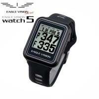 期間限定価格 イーグルビジョン ウォッチ5 ・EV-019 ブラック 腕時計タイプ GPS小型距離計測器 EAGLE VISION WATCH5 BLACK 朝日ゴルフ  即納 | フルショット Yahoo!店
