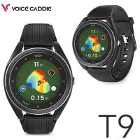 ボイスキャディ T9 ブラック　腕時計型 GPSゴルフナビ 距離測定器 ゴルフウォッチ VOICE CADDIE T9 | フルショット Yahoo!店