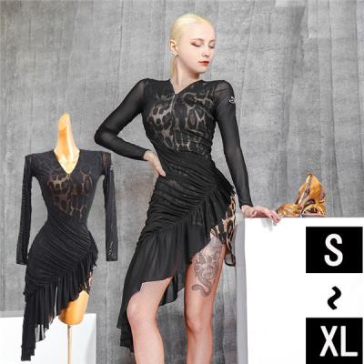 レオパード ヒョウ柄） ワンピース（社交ダンス衣装、用品）｜ダンス