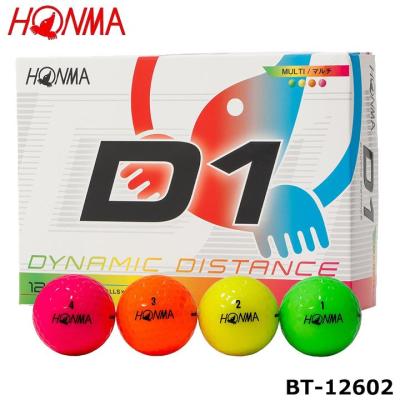 HONMA D1 ゴルフボール（色：オレンジ系）｜ゴルフ｜スポーツ おすすめ