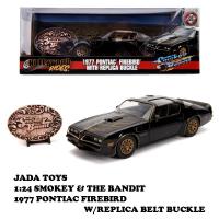 1:24 SMOKEY &amp; THE BANDIT 1977 PONTIAC FIREBIRD W/REPLICA BELT BUCKLE 【トランザム7000 ミニカー】ポンティアック・ファイヤーバードミニカー　1/24　ダ | アメリカン雑貨 ミニカー FUN&FUNNY