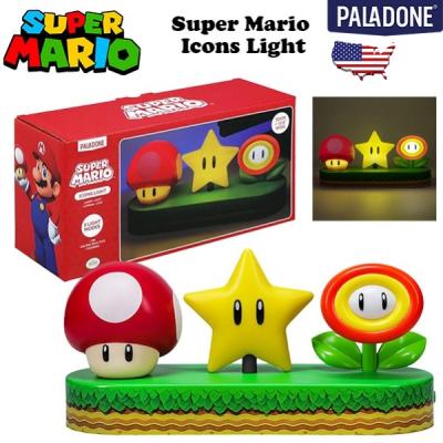 スーパーマリオ 折りたたみバスケット USBスタンドライト フロアマット