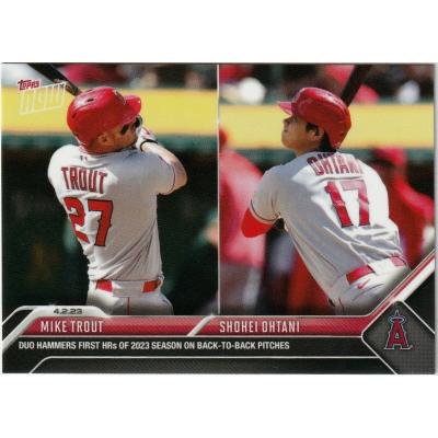 大谷翔平/トラウト TOPPS NOW #36 4235枚限定 2023 : トレカショップ