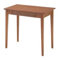 あずま工芸 Dione（ディオーネ） ウッドデスク 幅70cm 引出し付 ウォールナット ED-2870 | Furniture Designers