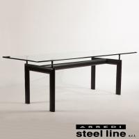 ダイニングテーブル LC10 ガラス テーブル 120×80 高さ72ｃｍ 送料無料 