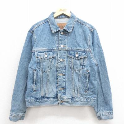 GAP メンズGジャン、デニムジャケット（色：ブルー系）｜コート