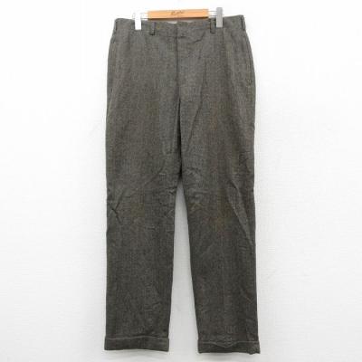 ダブルアールエル　RRL ヘリンボーン　ウールパンツ　グレー　W34 ダブルアールエル RRL ヘリンボーン ウールパンツ グレー W34 - メルカリ