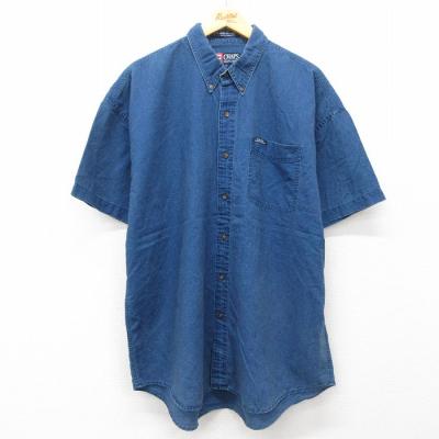 C907【希少XLサイズ】ポロラルフローレン　刺繍ロゴ　半袖　シャツ　リネン ラルフローレン！ポロシャツ！半袖イングランド代表ロゴ刺繍