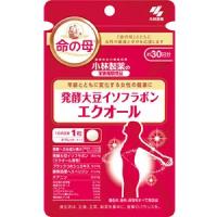 【ネコポス（ポスト投函）】小林製薬の栄養補助食品 命の母 発酵大豆イソフラボン エクオール 30粒 | 古市健康薬品店