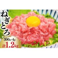 ふるさと納税 マグロ ネギトロ 小分け 300g×4 計1.2kg [TS-フーズプロダクツ 静岡県 吉田町 22424234] 静岡県吉田町 | ふるなび(ふるさと納税)