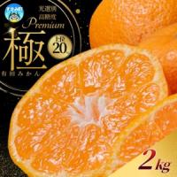 ふるさと納税 ＼光センサー選別／極 有田みかんプレミアム 約2kg【選りすぐりの上位20％をお届け】2S〜Lサイズ 有機質肥料100% ※2026年11月.. 和歌山県すさみ町 | ふるなび(ふるさと納税)