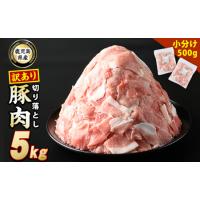 ふるさと納税 《訳あり》鹿児島県産 豚肉 切り落とし (計5kg・500g×10P) 【スターゼン】starzen-6076-10 鹿児島県長島町 | ふるなび(ふるさと納税)