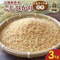 ふるさと納税 [数量限定／令和7年度米] こしひかり《日光ダイヤ舞／玄米3kg》 [0933] 栃木県日光市 | ふるなび(ふるさと納税)
