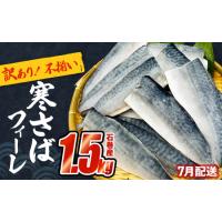 ふるさと納税 さば 〈 訳あり 〉7月配送 宮城県産 寒さば フィーレ 無塩 1.5kg 冷凍　魚 青魚 鯖 切身 焼魚 煮魚 わけあり 不揃い ご家庭用 食塩.. 宮城県石巻市 | ふるなび(ふるさと納税)