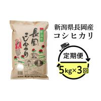 ふるさと納税 新潟県 長岡市 73-4N053【3ヶ月連続お届け】新潟県長岡産コシヒカリ5kg | ふるさとチョイス