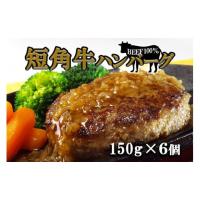 ふるさと納税 岩手県 矢巾町 いわて短角牛ハンバーグ　ビーフ100％！　150ｇ×6個 | ふるさとチョイス