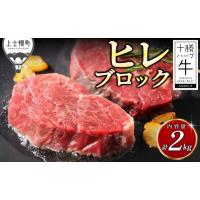 ふるさと納税 牛肉 ヒレ 北海道 上士幌町 十勝ハーブ牛 ヒレ ブロック 計2kg 国産 北海道 牛 肉 牛肉 国産牛 赤身 フィレ 塊 キャンプ アウトドア バーベキュ… | ふるさとチョイス