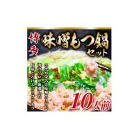 ふるさと納税 福岡県 添田町 訳あり！博多味噌もつ鍋 10人前セット [a0437] 株式会社Meat Plus ※配送不可：離島【返礼品】添田町 ふるさと納税 | ふるさとチョイス