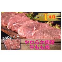 ふるさと納税 佐賀県 鳥栖市 牛 もも肉 ステーキ 塩仕込み 計約1kg 牛肉 肉 もも ※配送不可:離島 | ふるさとチョイス