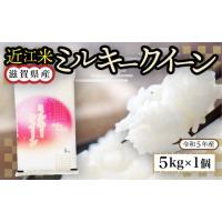 ふるさと納税 滋賀県 愛荘町 近江米　ミルキークイーン　白米５kg 令和5年産 BD03 | ふるさとチョイス