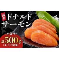 ふるさと納税 魚貝類 サーモン 北海道 池田町 国産 ドナルドサーモン(生食用) 500g 刺身 サーモン 冷凍 小分け 4パック前後 北海道産 刺し身 | ふるさとチョイス
