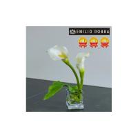 最終お値下げ　美品　エミリオロバ　薔薇＆多肉植物　２個セット 5,000円～9,999円 エミリオ・ロバ（アートフラワー）