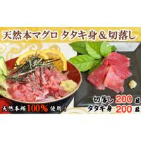 ふるさと納税 マグロ 高知県 室戸市 天然本マグロ タタキ身 と 切り落とし セット 合計400ｇ 刺身 パック 天然マグロ 天然 本まぐろ 尽くし まぐろ 鮪 刺身 切… | ふるさとチョイス