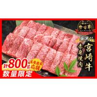 ふるさと納税 牛肉 焼肉・バーベキュー 宮崎県 日南市  7月配送 畜産農家応援 数量限定 厳選 宮崎牛 赤身 焼肉 計800g 牛肉 国産 焼き肉 BBQ 鉄板焼き バーベ… | ふるさとチョイス