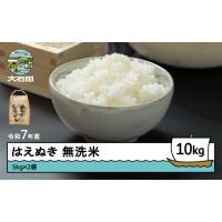 ふるさと納税 米 はえぬき 山形県 大石田町 米 令和7年産 はえぬき 無洗米 10kg 5kg×2袋 順次発送 山形県産 東北 ap-hamxa5x2-0 順次発送 | ふるさとチョイス