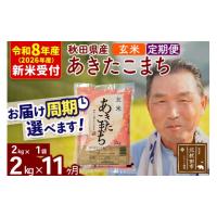 ふるさと納税 米 あきたこまち 秋田県 北秋田市 新米 R8産 《定期便11ヶ月》秋田県産 あきたこまち 2kg 玄米 (2kg小分け袋) 2026年産 令和8年産 お届け周期調… | ふるさとチョイス