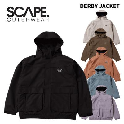 SCAPE エスケープ DERBY JACKET ダービージャケット　ウェア 楽天市場】25-26 SCAPE/エスケープ DERBY jacket 着用説明動画