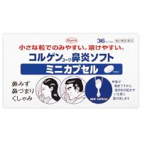 コルゲンコーワ鼻炎ソフト ミニカプセル36カプセル【第2類医薬品】＊配送分類:A2 | おくすり奉行28